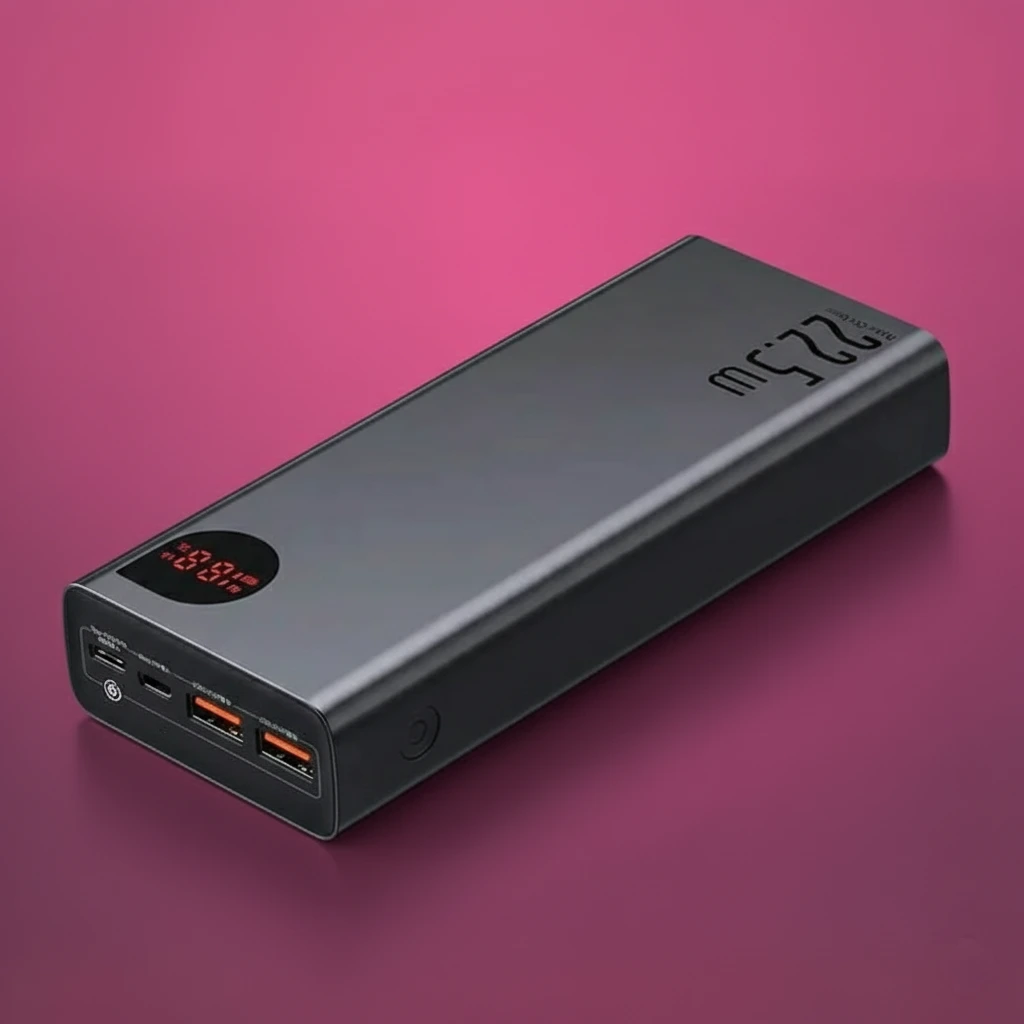 Baseus Adaman 22.5W 20000mAh Power Bank price in Bangladesh front view