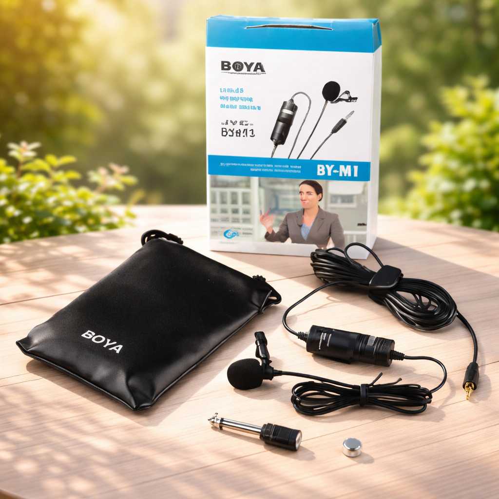 Boya BY-M1 Omnidirectional Lavalier Microphone - Image 2