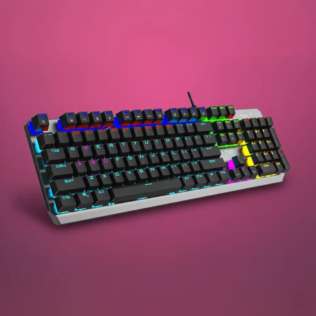 AULA F2066-II Mechanical Gaming Keyboard price in Bangladesh front view