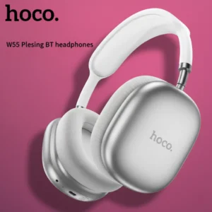Hoco W55 Wireless Headphones Silver