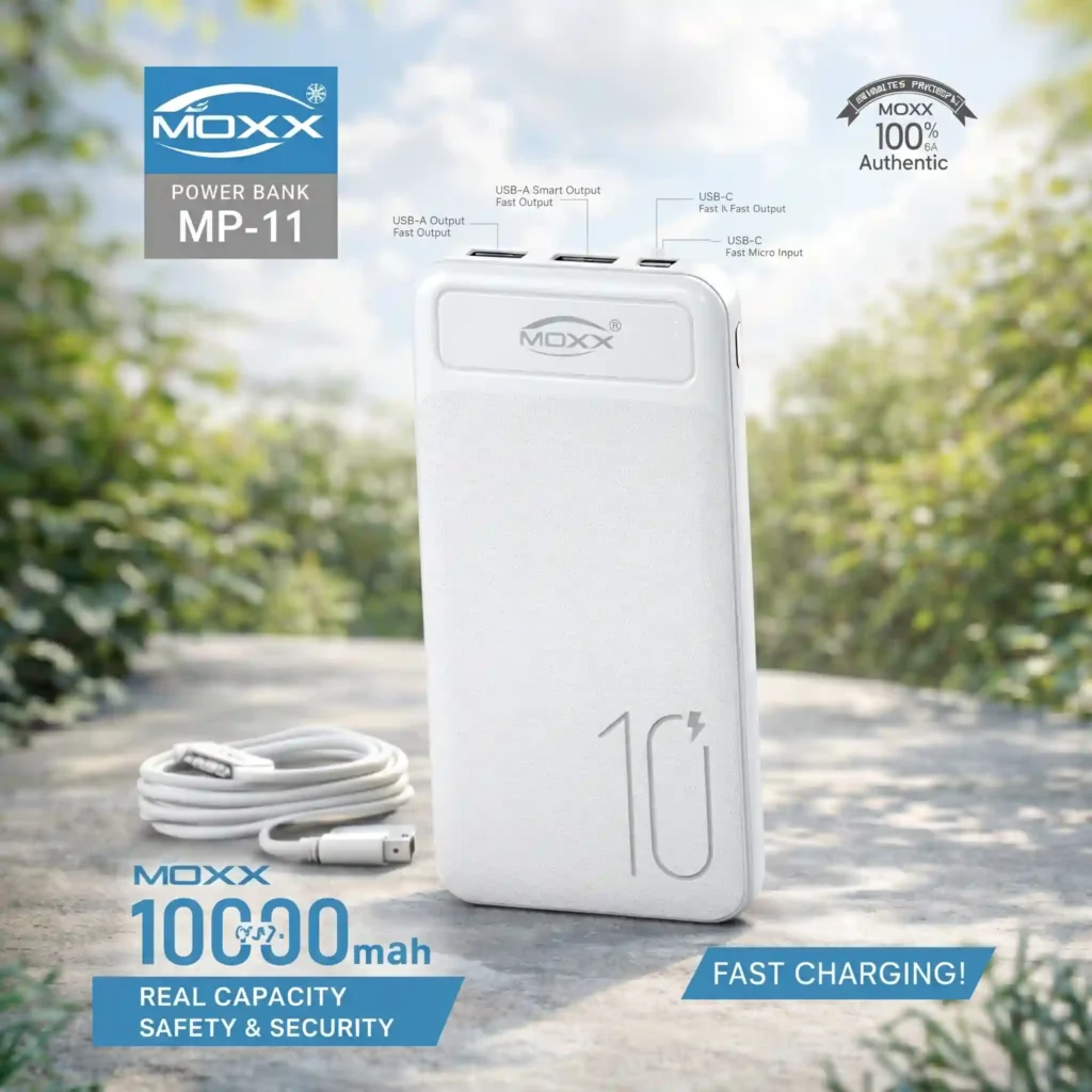 Moxx MP11 Power Bank price in Bangladesh front view