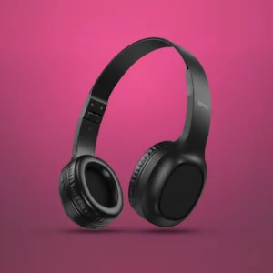 Hoco W46 Charm Bluetooth Wireless Headphone – Black