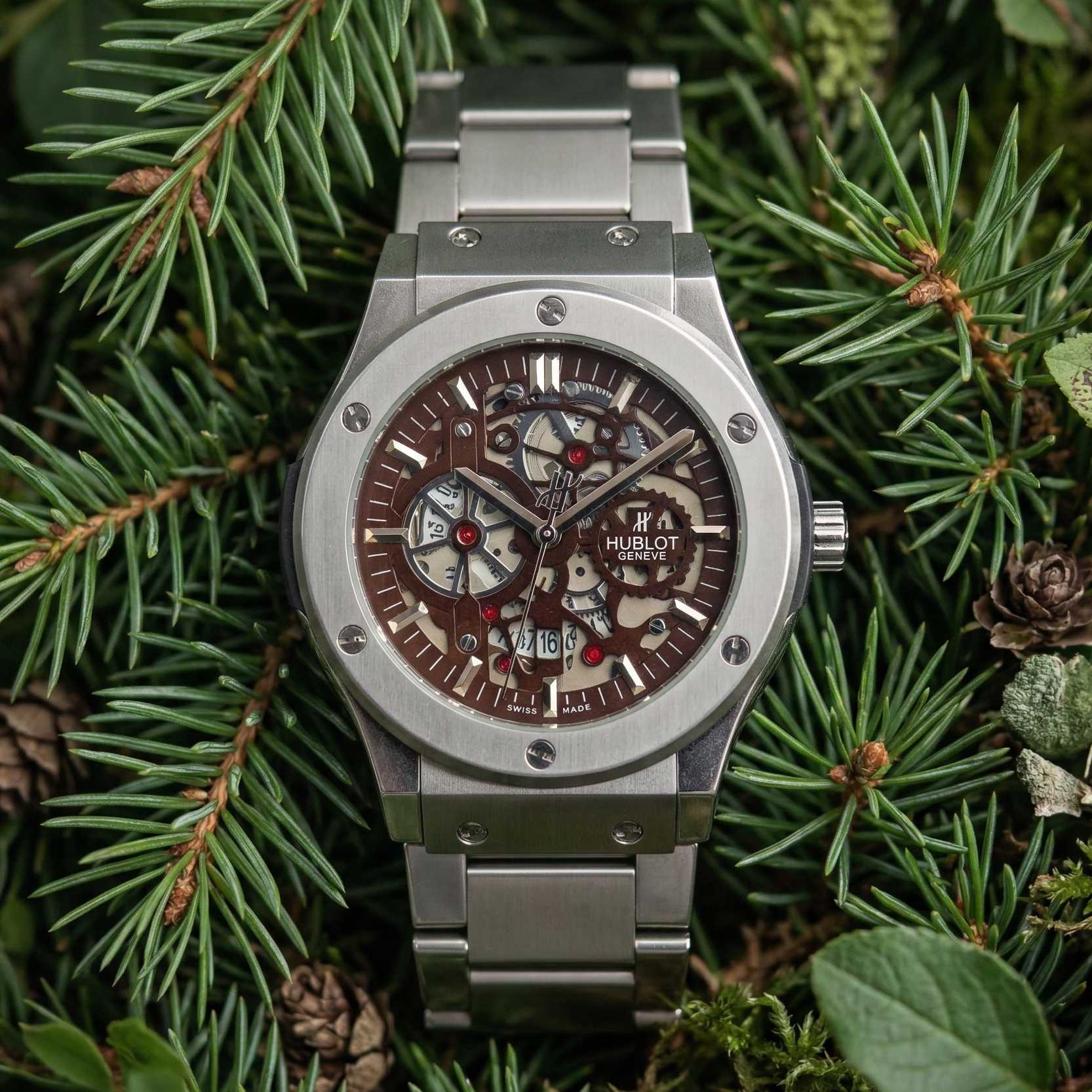 Hublot mechanical Water Resistant Stainless Steel watch
