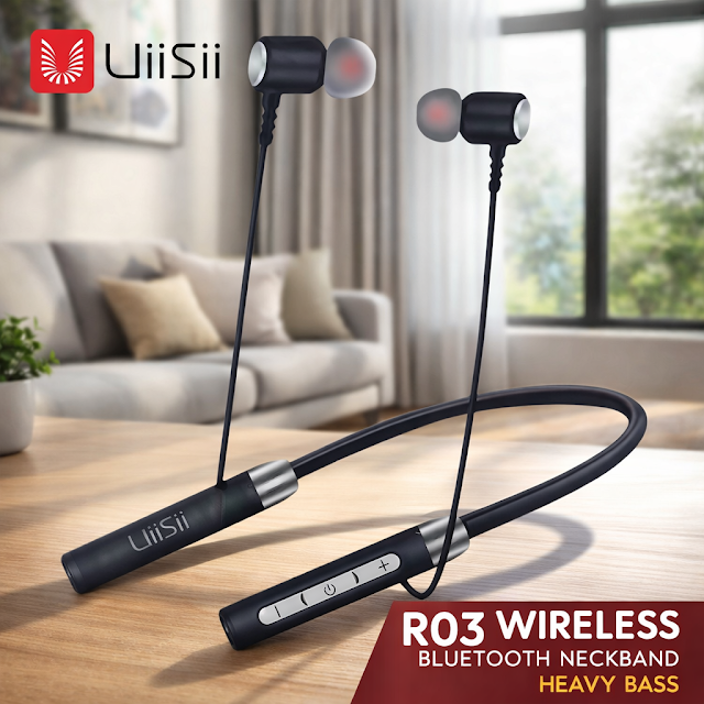 Uiisii R03 Wireless Bluetooth Neckband - Image 2